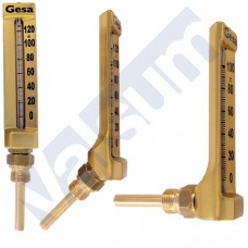 TERMÓMETRO CON CAPILLA DE ALUMINIO